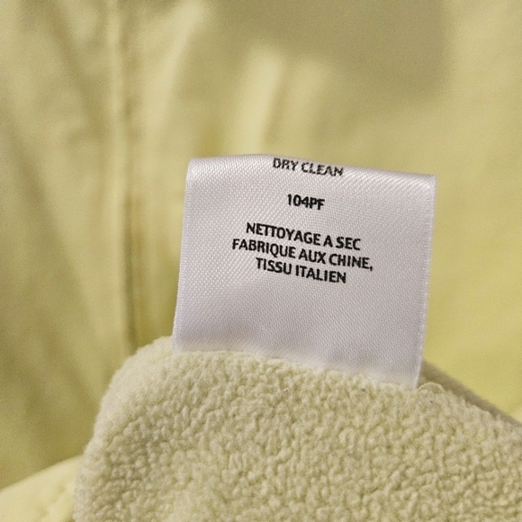 Eileen Fisher - Light Green Fleece Lined Vest - Size S - Picture 6 of 7